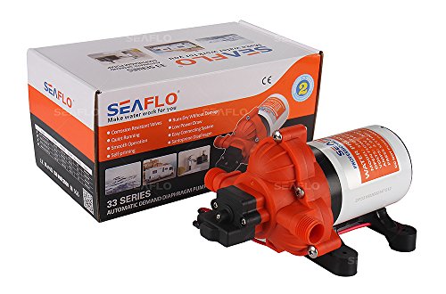 SEAFLO 12v 3.0 GPM 45 PSI Water Pressure Pump